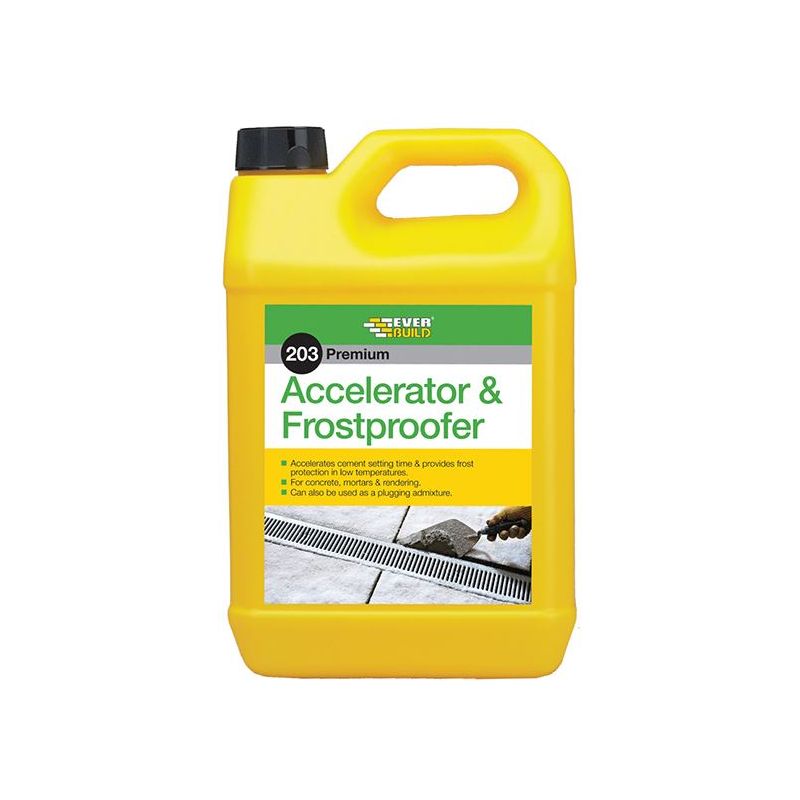 Everbuild Sika 203 Accelerator & Frostproofer 5 litre Everbuild Sika - Dynamic Drive