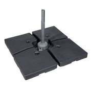 Dellonda Fillable Parasol Base, Water/Sand Fill 92L 4pc DG269 Dellonda - Dynamic Drive