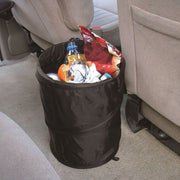 Car Bin Pop Up Black Dustbin Foldable Travel Rubbish Waste Basket Camping Sakura  - Dynamic Drive
