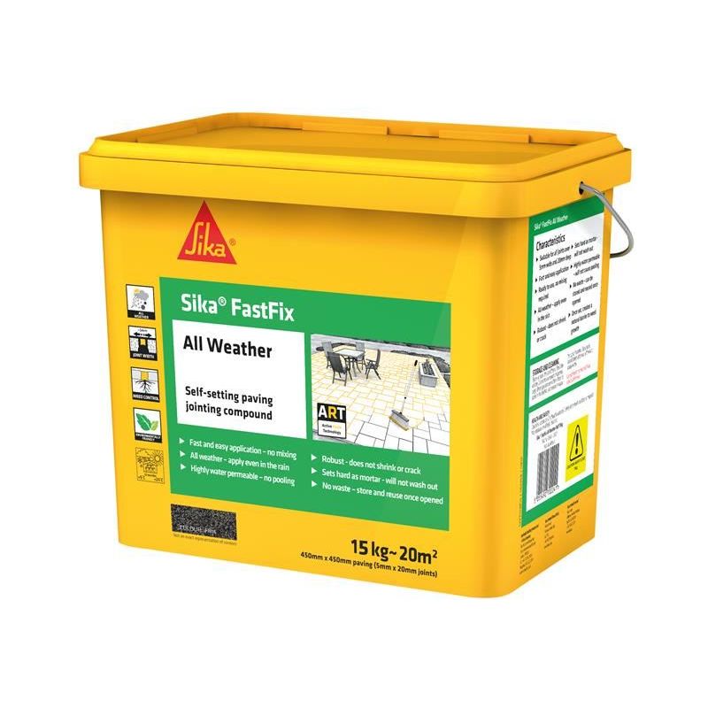 Everbuild Sika Sika® FastFix All Weather Flint 15kg Everbuild Sika - Dynamic Drive