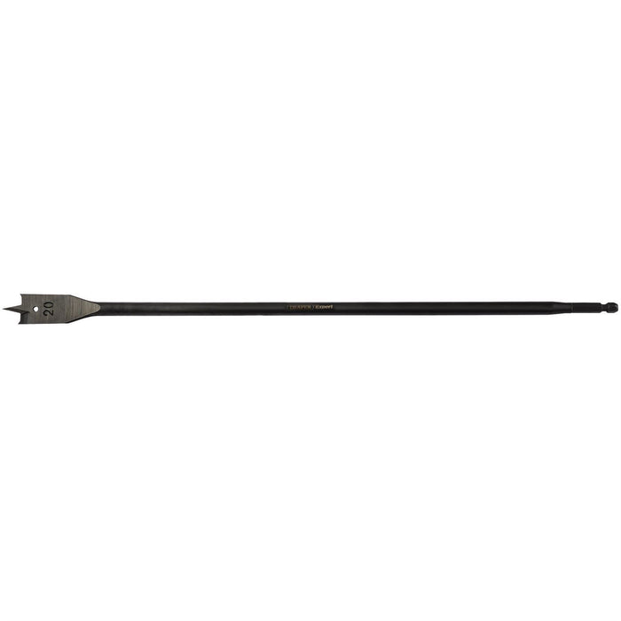 Draper Extra Long Flat Wood Bit, 405mm, 20mm 67541 Draper - Dynamic Drive