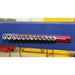 Sealey Socket Retaining Rail Magnetic 3/8"Sq Drive 12 Clips AK27083 Sealey - Dynamic Drive