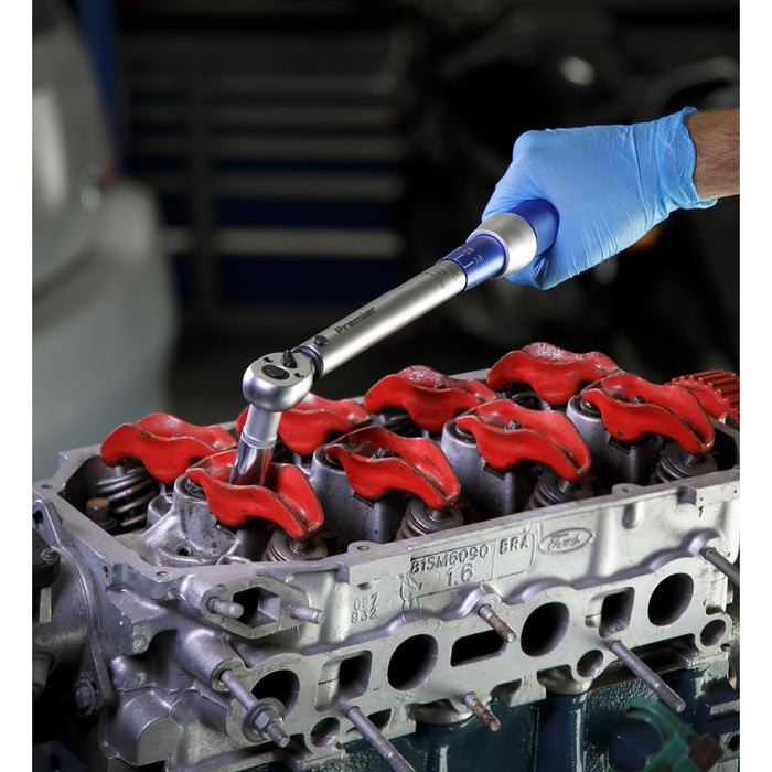 Sealey Torque Wrench Micrometer Style 3/8" Drive 20-120Nm Calibrated in EVA Tray Sealey  - Dynamic Drive