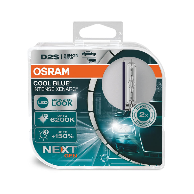 Osram XENARC COOL BLUE INTENSE D2S, +150% more brightness, up to 6,200K, xenon h Osram - Dynamic Drive