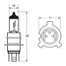Ring Automotive R964 P30/ 22L 0471 Halogen Headlamp, 12 V, 45/55 W Ring Automotive - Dynamic Drive
