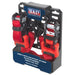 Sealey Slide Ratchet Tie Down 32mm x 3m Polyester Webbing with S-Hooks 1200kg Br Sealey - Dynamic Drive