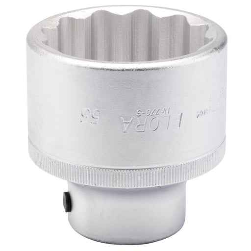 Draper Elora Bi-Hexagon Socket, 3/4" Sq. Dr., 55mm 00898 Draper - Dynamic Drive