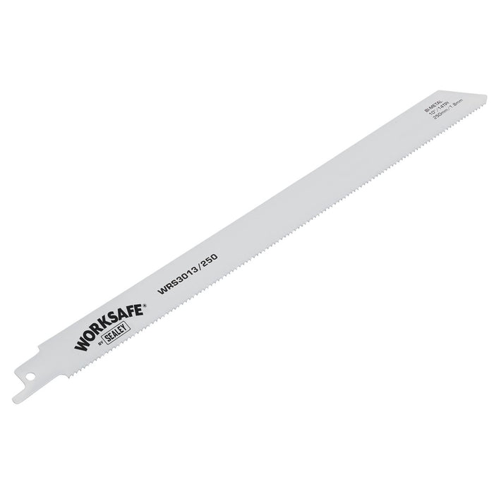 Sealey Reciprocating Saw Blade 250mm 14tpi Pack of 5 WRS3013/250 Sealey - Dynamic Drive