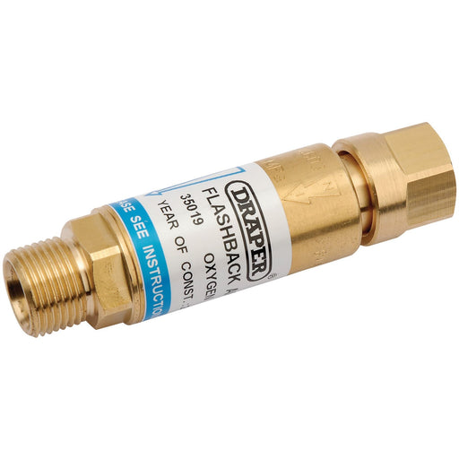 Draper In-Line Oxygen Flashback Arrestor 35019 Draper - Dynamic Drive