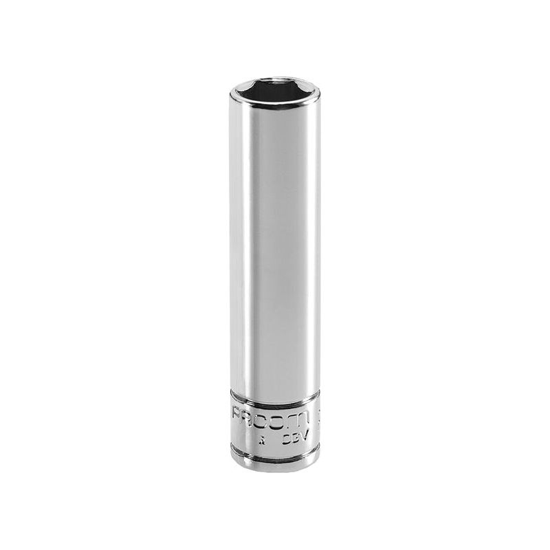 Facom Hexagon Deep Socket R.8LA 1/4in Drive 8mm Facom - Dynamic Drive