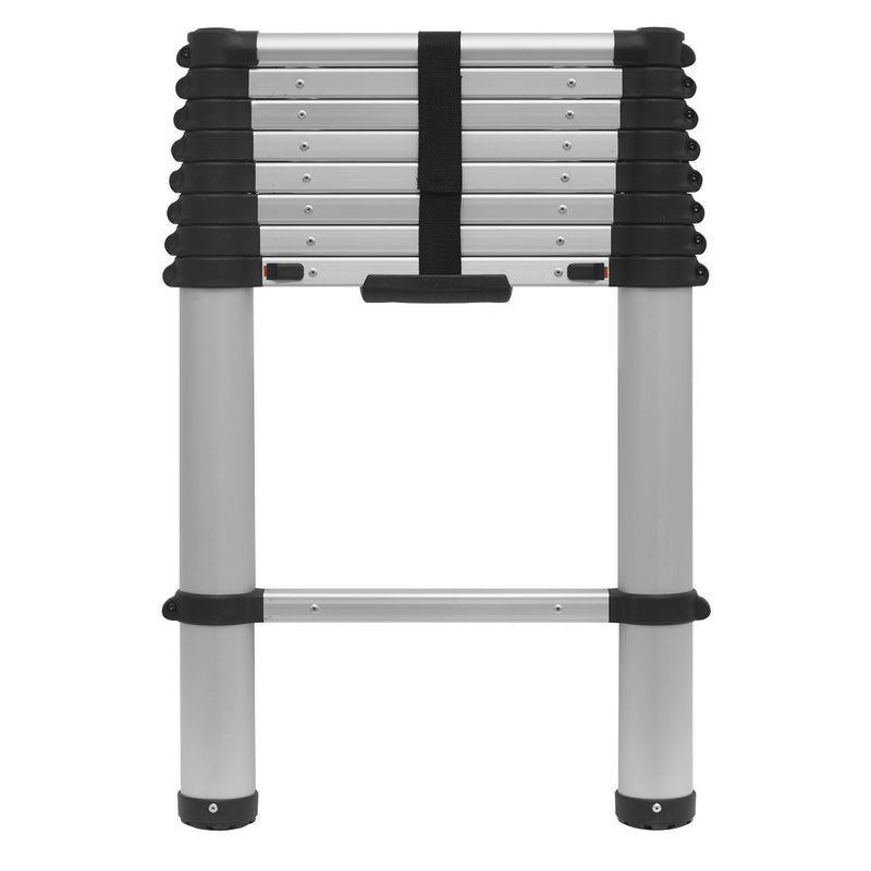 Sealey Aluminium Telescopic Ladder 9-Tread EN 131 ATL09 Sealey - Dynamic Drive