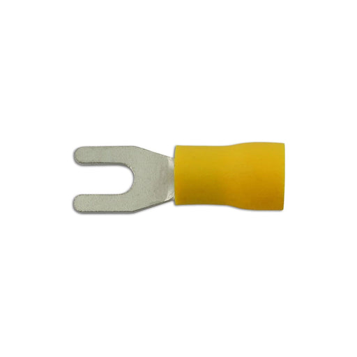 Connect Yellow Fork Terminal 4.0mm 100pc 30224 Tool Connection - Dynamic Drive
