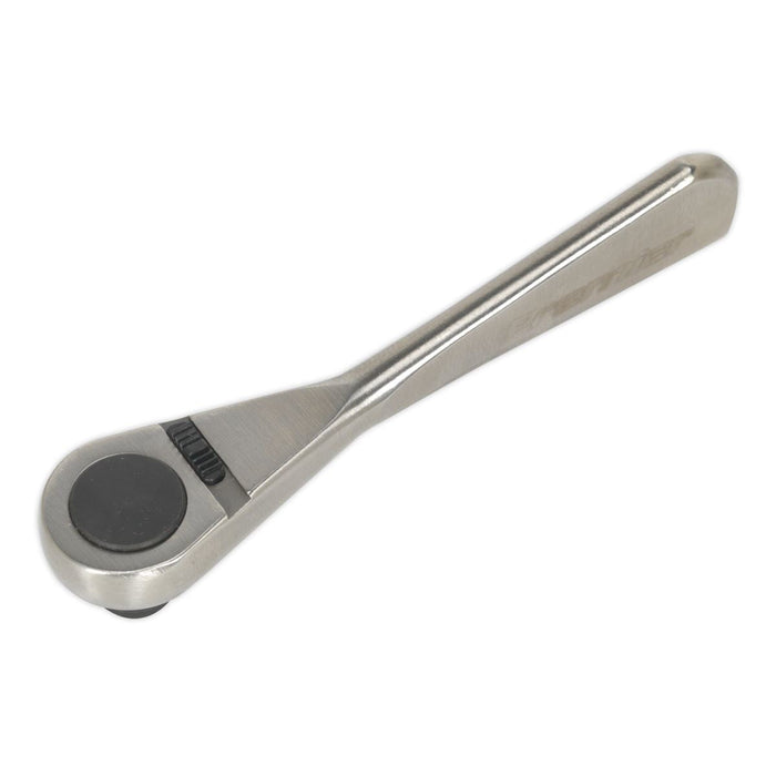 Sealey Bit Driver Ratchet Micro 1/4"Hex Stainless Steel AK6961 Sealey - Dynamic Drive
