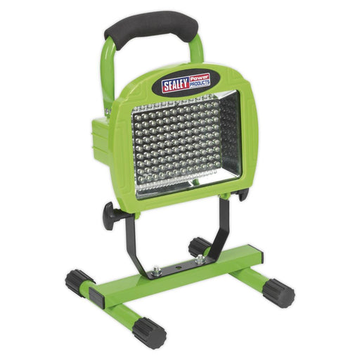 Sealey Rechargeable Portable Floodlight 108 LED Lithium-ion - Green LED108C Sealey - Dynamic Drive