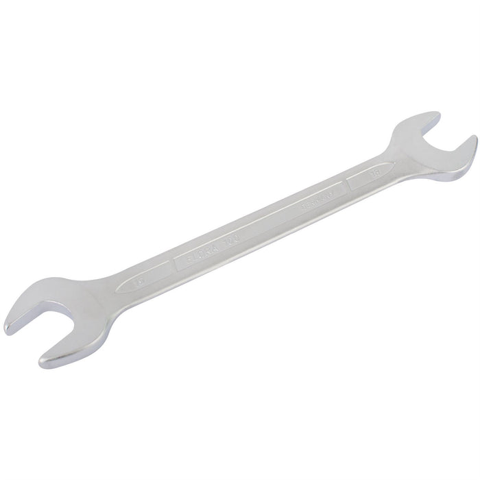 Draper Elora Long Metric Double Open End Spanner, 18 x 19mm 01979 Draper - Dynamic Drive