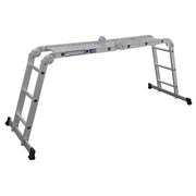 Sealey Folding Platform Ladder 4-Way Aluminium - BS EN 131 AFPL1 Sealey - Dynamic Drive