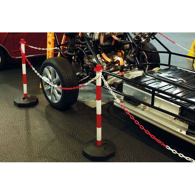 Laser Safety Barrier 4 Posts & Chain 8055 Laser - Dynamic Drive