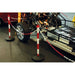 Laser Safety Barrier 4 Posts & Chain 8055 Laser - Dynamic Drive