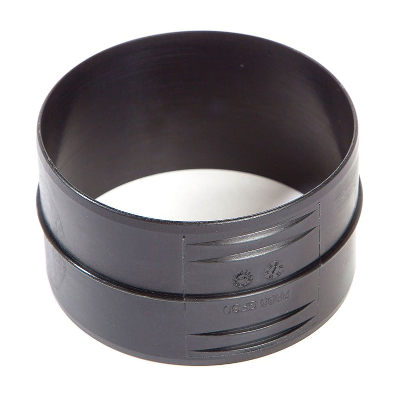 Whale Air Duct Fitting Straight 90mm x 90mm Black Whale - Dynamic Drive