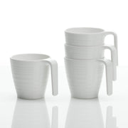 Soft White Stacking Mug (4) SW423 Flamefield - Dynamic Drive