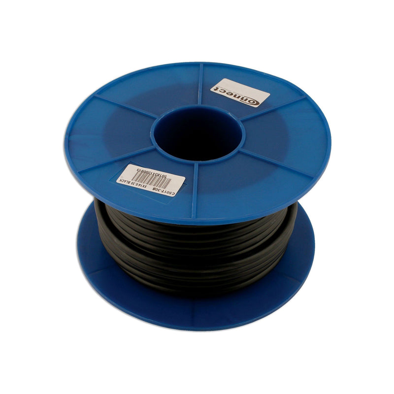 Tool Connection Black 5 Core Auto Cable 8.75A 30m 30091 Tool Connection - Dynamic Drive