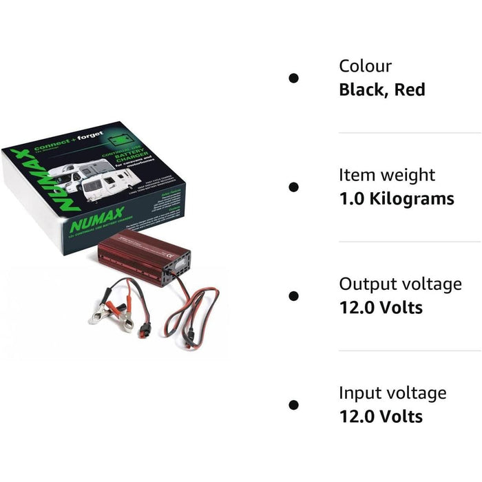 Numax 12V 20 Amp 20A Smart Battery Charger Conditioner - Leisure Caravan  Motorhome Numax  - Dynamic Drive