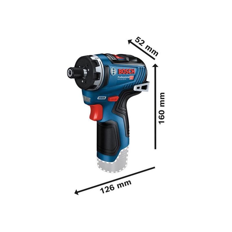 Bosch GSR 12V-35 HX Professional Screwdriver 12V Bare Unit Bosch - Dynamic Drive