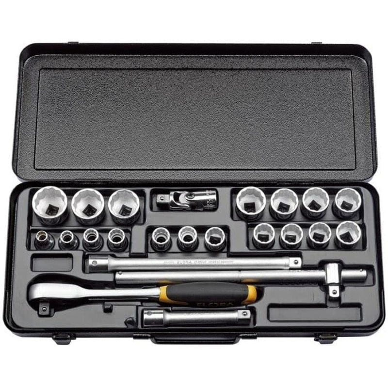 Draper Elora Imperial Socket Set, 1/2" Sq. Dr. (23 Piece) 50649 Draper - Dynamic Drive
