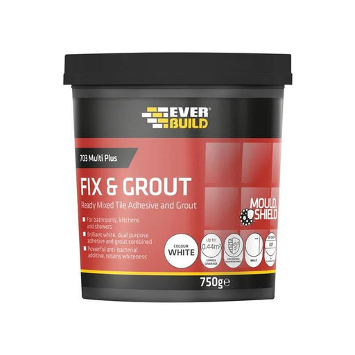 Everbuild Sika 703 Fix & Grout Tile Adhesive 3.75kg Everbuild Sika - Dynamic Drive