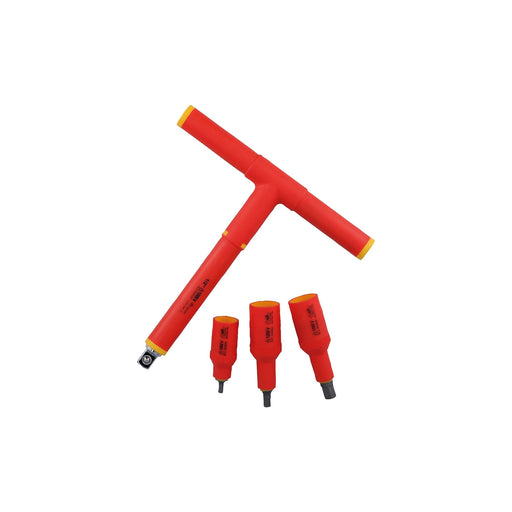Laser Insulated Socket Hex Bit Set 10pc 8561 Laser - Dynamic Drive