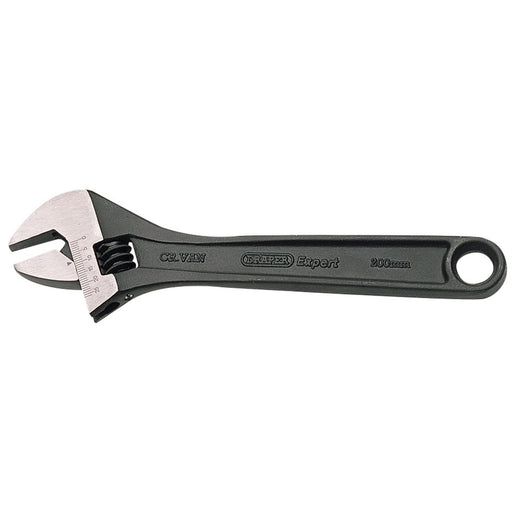Draper Crescent-Type Adjustable Wrench with Phosphate Finish, 200mm 52680 Draper - Dynamic Drive