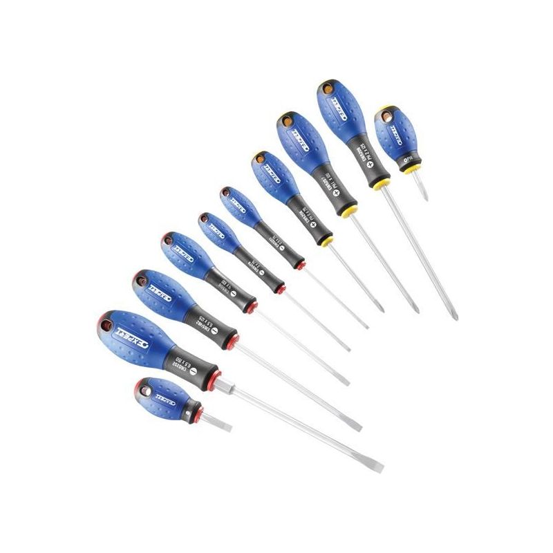Expert E160905 Screwdriver Set, 10 Piece Expert - Dynamic Drive