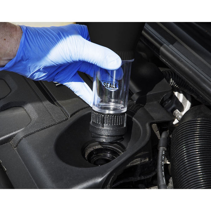 Sealey Engine Oil Funnel Set 5pc for Audi Seat Skoda & Volkswagen VS7105 Sealey  - Dynamic Drive