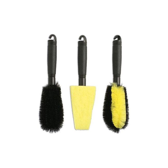 Laser Wheel Brush Set 3pc 5008 Laser - Dynamic Drive