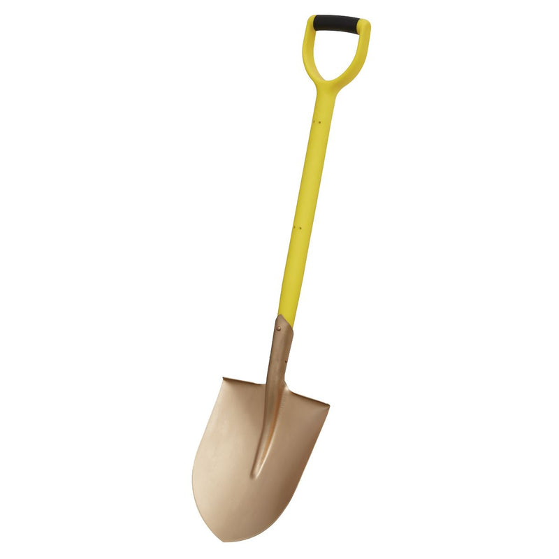 Sealey Round Point Shovel 240 x 420 x 990mm Non-Sparking NS107 Sealey - Dynamic Drive