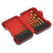 Sealey HSS Drill Bit Set 15pc AK3715HSS Sealey - Dynamic Drive