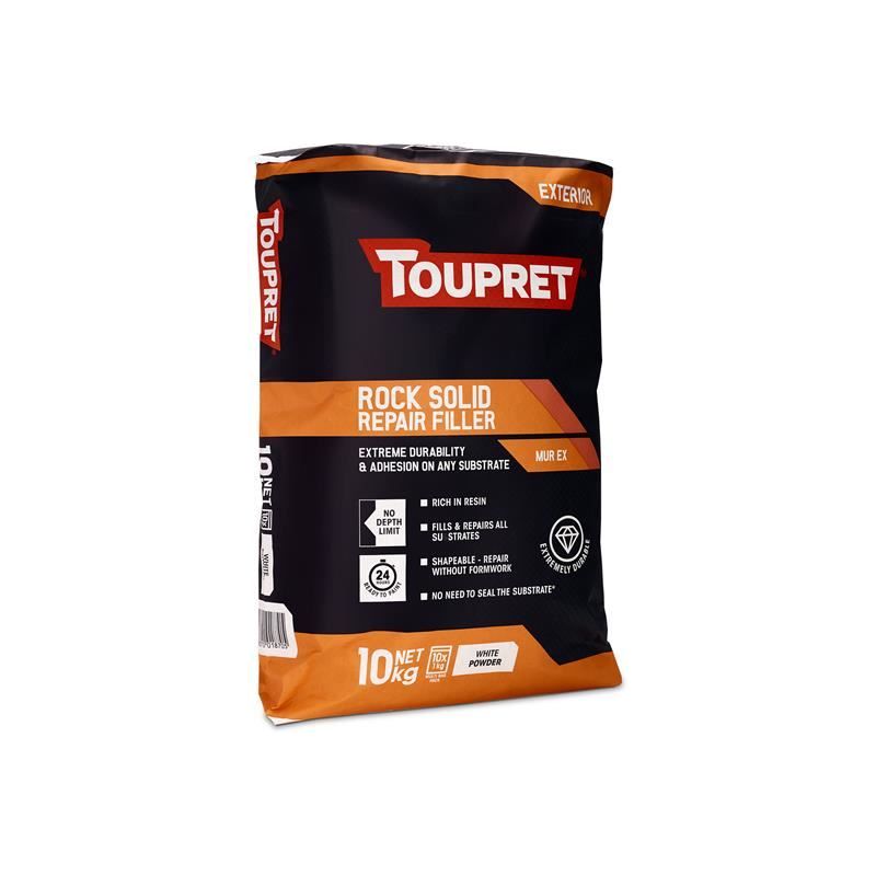 Toupret Rock Solid Repair Filler 10kg Toupret - Dynamic Drive