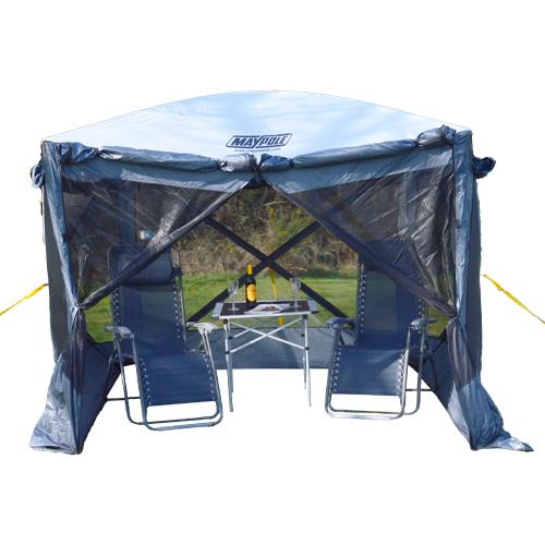 Maypole Pop up Gazebo Sunshade Mosquito Netting Screenhouse Waterproof Maypole  - Dynamic Drive