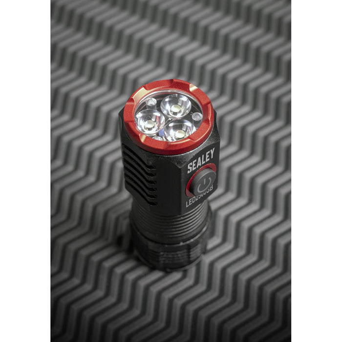 Sealey Rechargeable Super Beam Pocket Light 24W SMD LED LED2500SB Sealey - Dynamic Drive