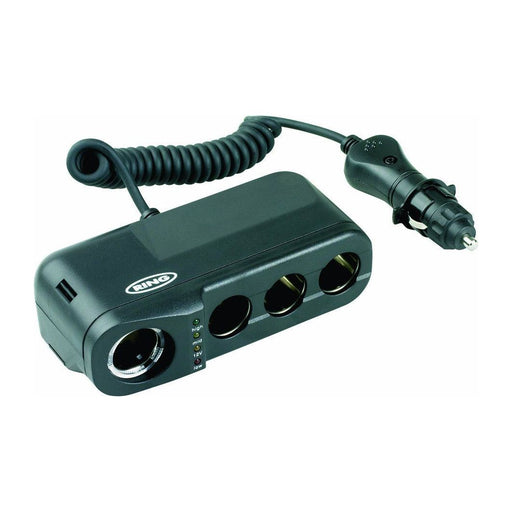 Ring RMS4 Car Four 12V Sockets Adaptor for Dash Cams, Sat Navs and more Ring Automotive - Dynamic Drive