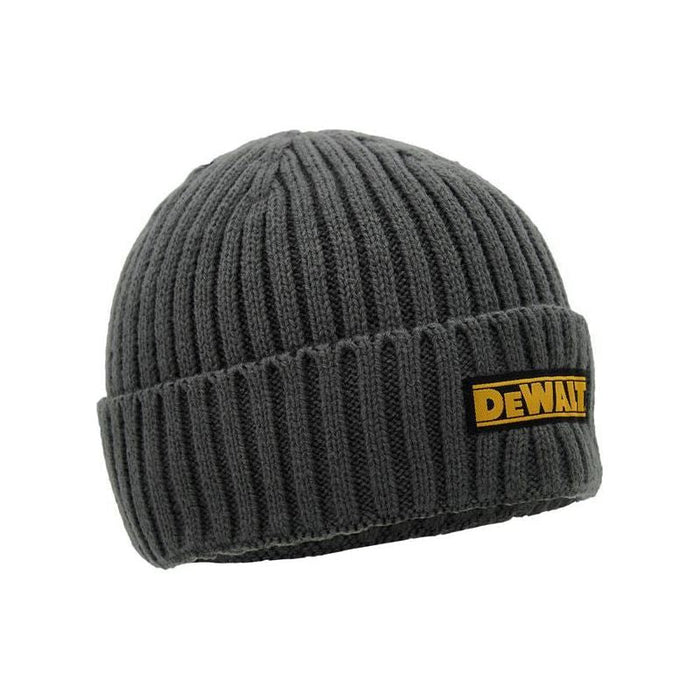 Dewalt Power Tools Indianapolis Grey Knitted Beanie Hat DeWALT Power Tools - Dynamic Drive