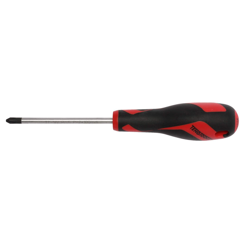 Teng Tools PH Screwdriver PH2 x 100mm L Teng Tools - Dynamic Drive