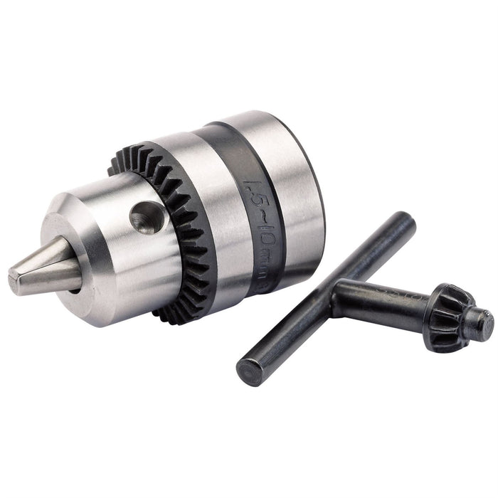 Draper Geared Chuck, 3/8" x 24UNF, 10mm Capacity 75290 Draper - Dynamic Drive