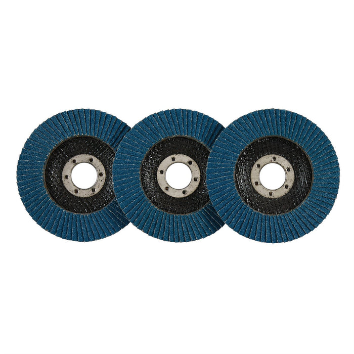 Draper Zirconium Oxide Flap Disc, 115 x 22.23mm, 60 Grit 83715 Draper - Dynamic Drive