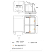 Vango Balletto Air 390 Elements ProShield Caravan Awning Vango - Dynamic Drive