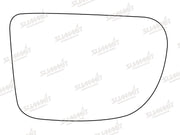 Summit Stick-On Standard Mirror Glass fits Daihatsu Sportrak LHS Summit - Dynamic Drive