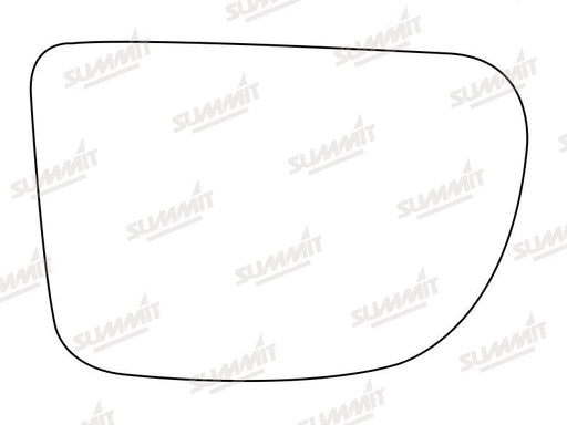 Summit Stick-On Standard Mirror Glass fits Daihatsu Sportrak LHS Summit - Dynamic Drive