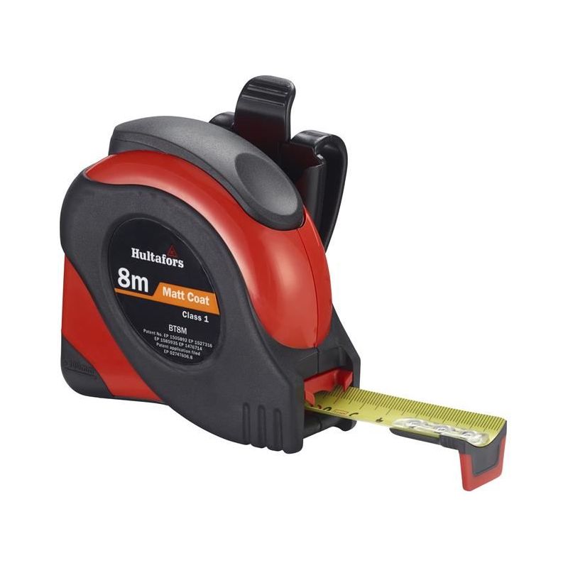 Hultafors BT8M Big T Pocket Tape 8m (Width 25mm) (Metric only) Hultafors - Dynamic Drive