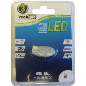Vechline Led G4 Back Pin 12Smd 2W Bulb 15937176 Vechline - Dynamic Drive
