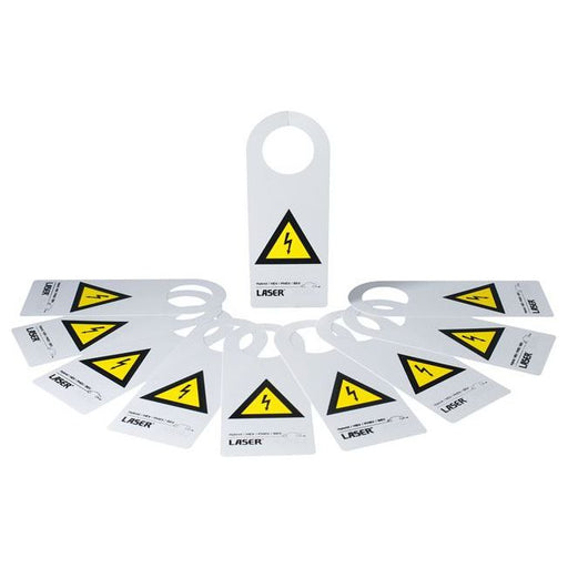 Laser Hybrid/EV Warning Sign 10pc 8049 Laser - Dynamic Drive